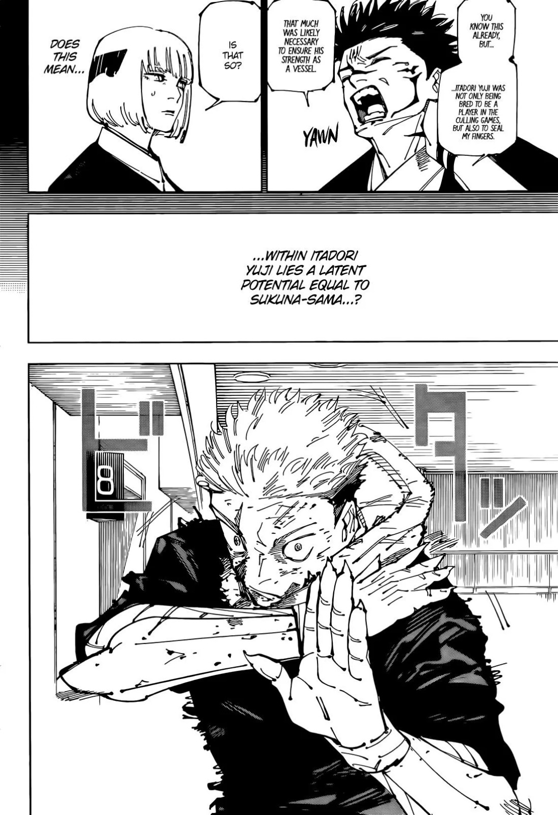 JuJutsu Kaisen Manga Chapter 257
