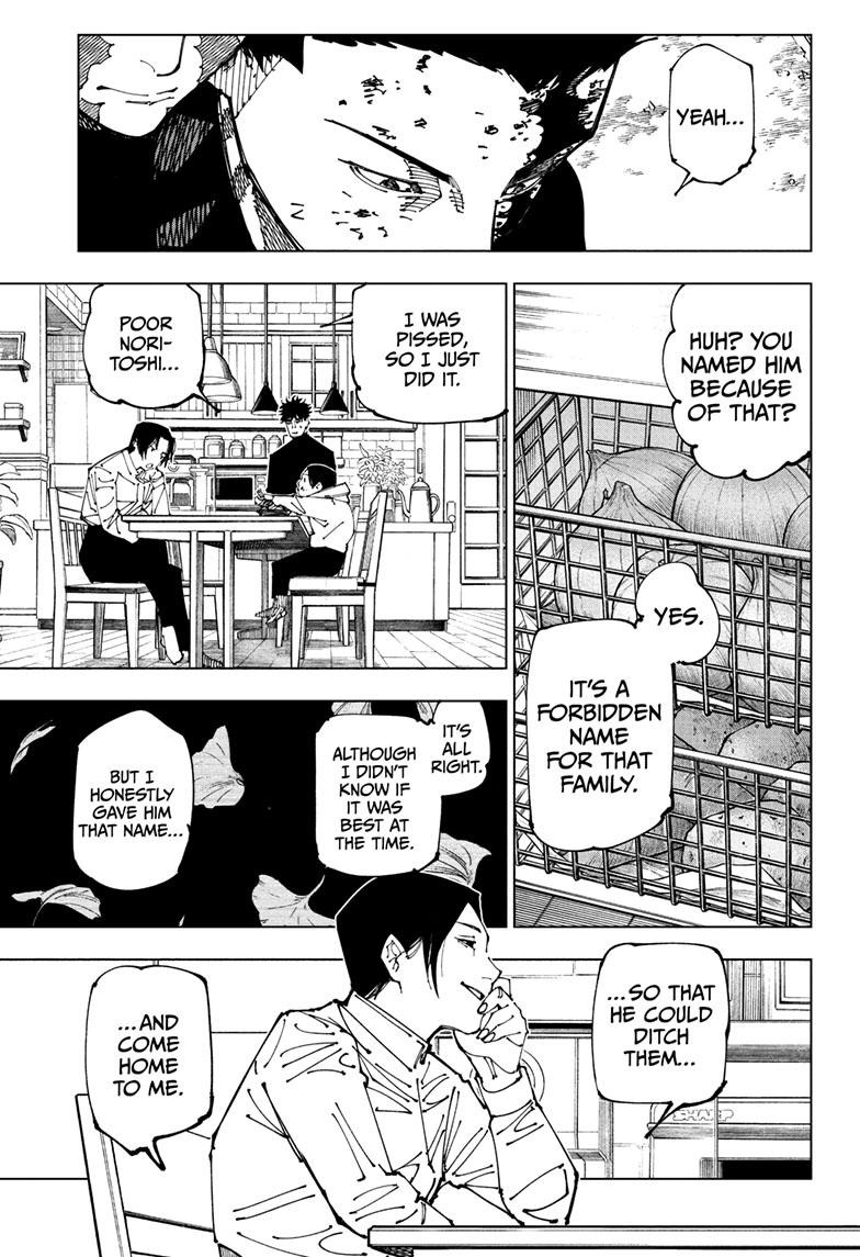 JuJutsu Kaisen Manga Chapter 199