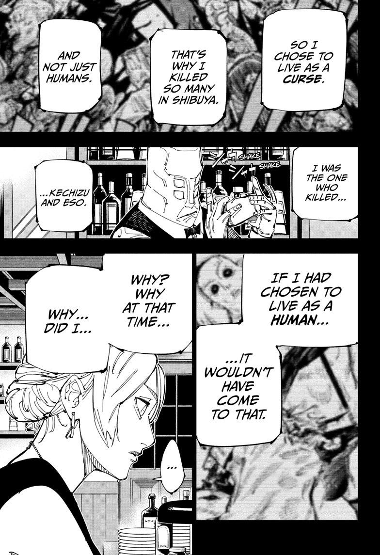 JuJutsu Kaisen Manga Chapter 208