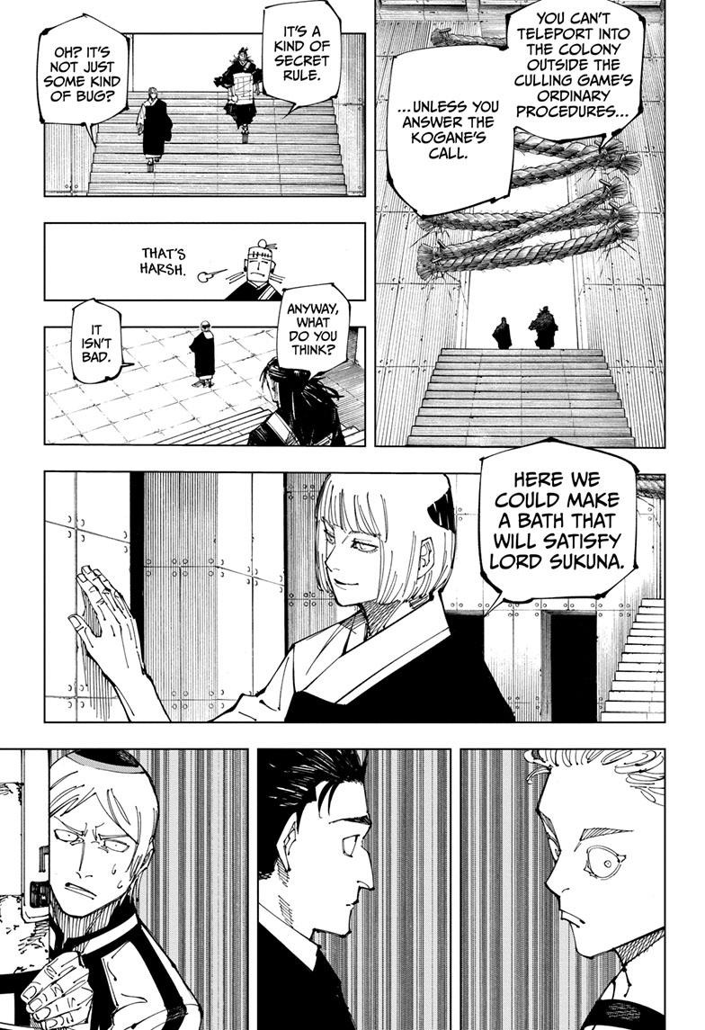 JuJutsu Kaisen Manga Chapter 209
