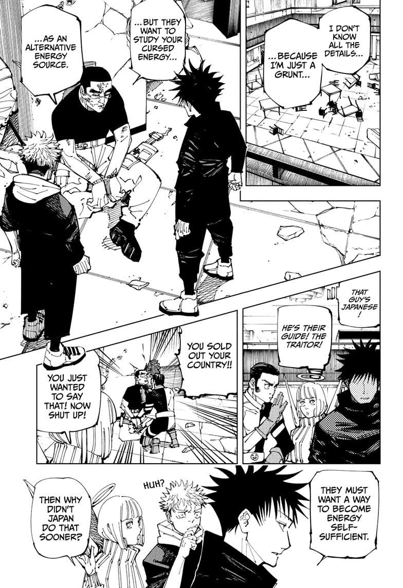 JuJutsu Kaisen Manga Chapter 210