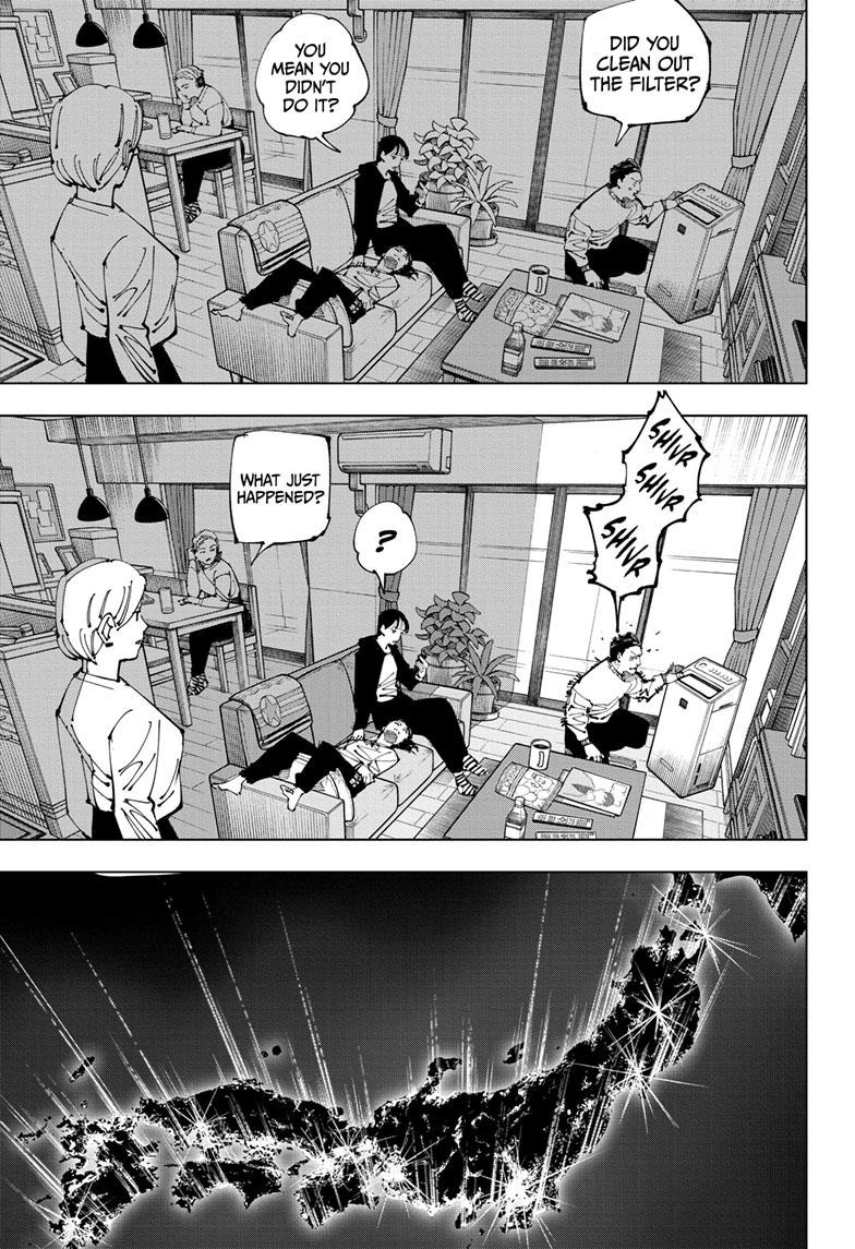 JuJutsu Kaisen Manga Chapter 211