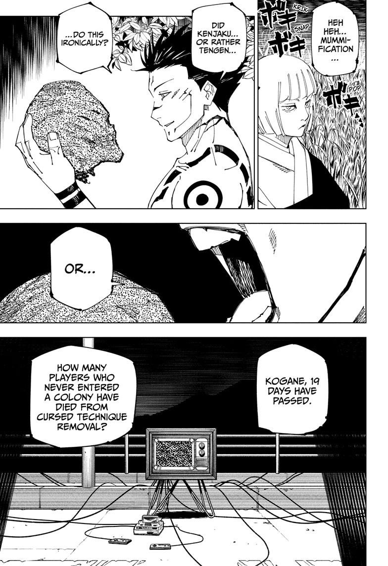 JuJutsu Kaisen Manga Chapter 222