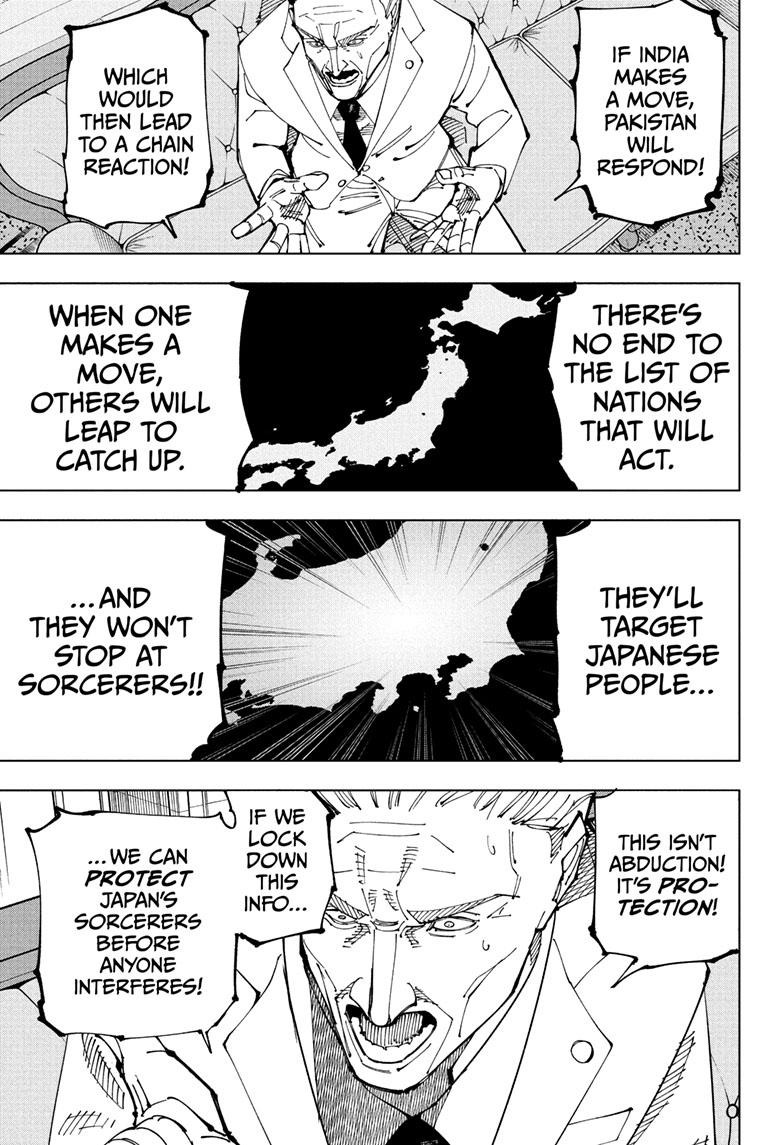 JuJutsu Kaisen Manga Chapter 201