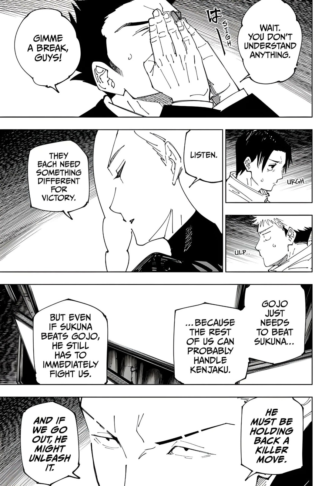 JuJutsu Kaisen Manga Chapter 234