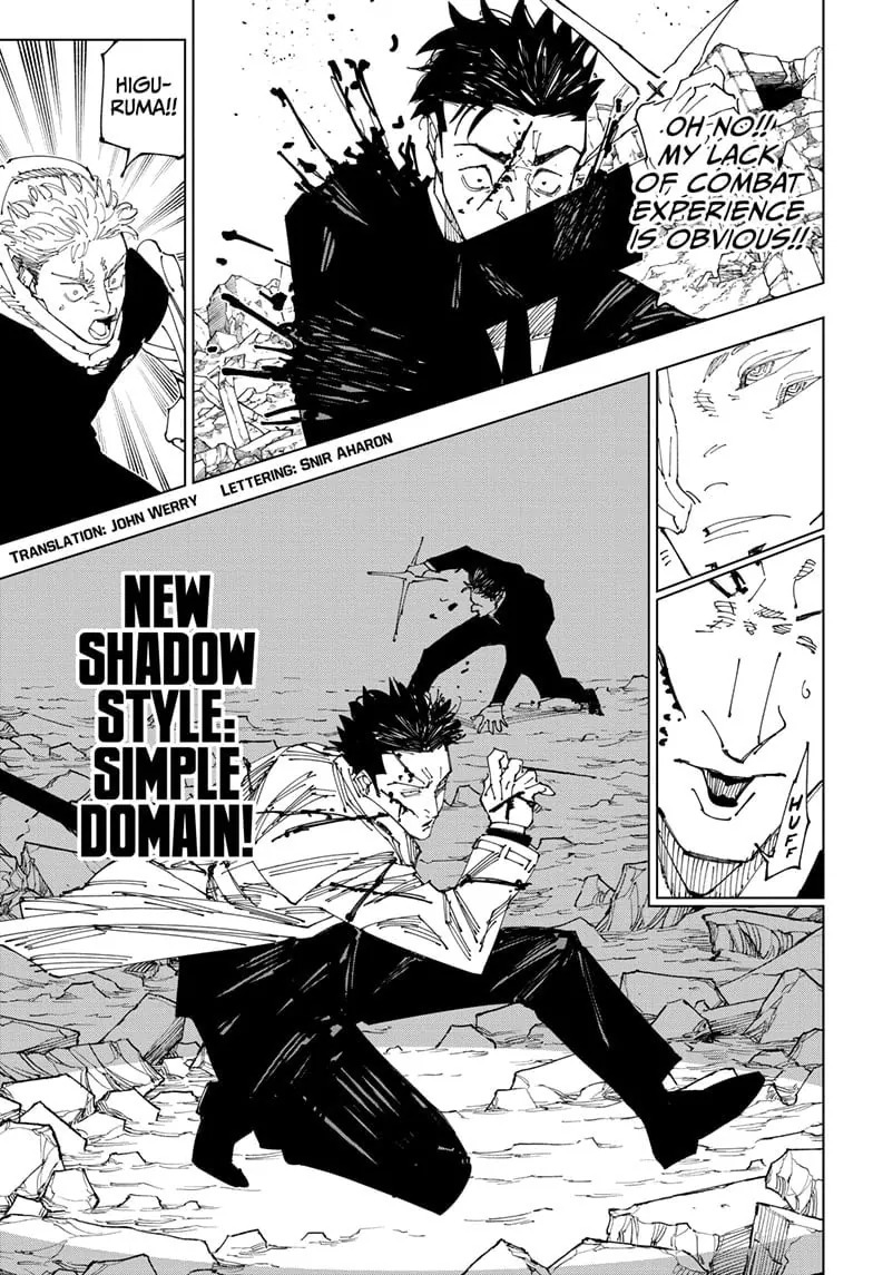 JuJutsu Kaisen Manga Chapter 246