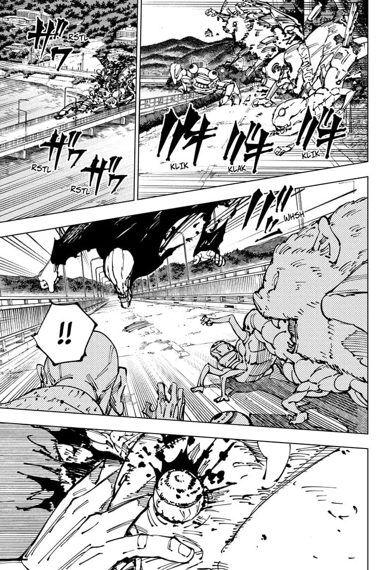 JuJutsu Kaisen Manga Chapter 249