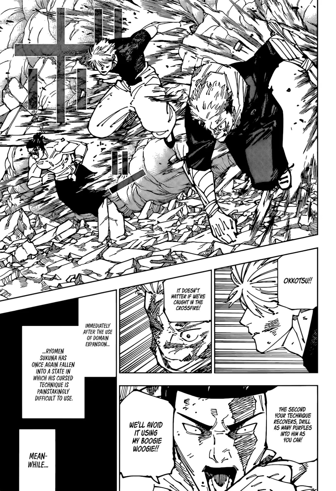 JuJutsu Kaisen Manga Chapter 263