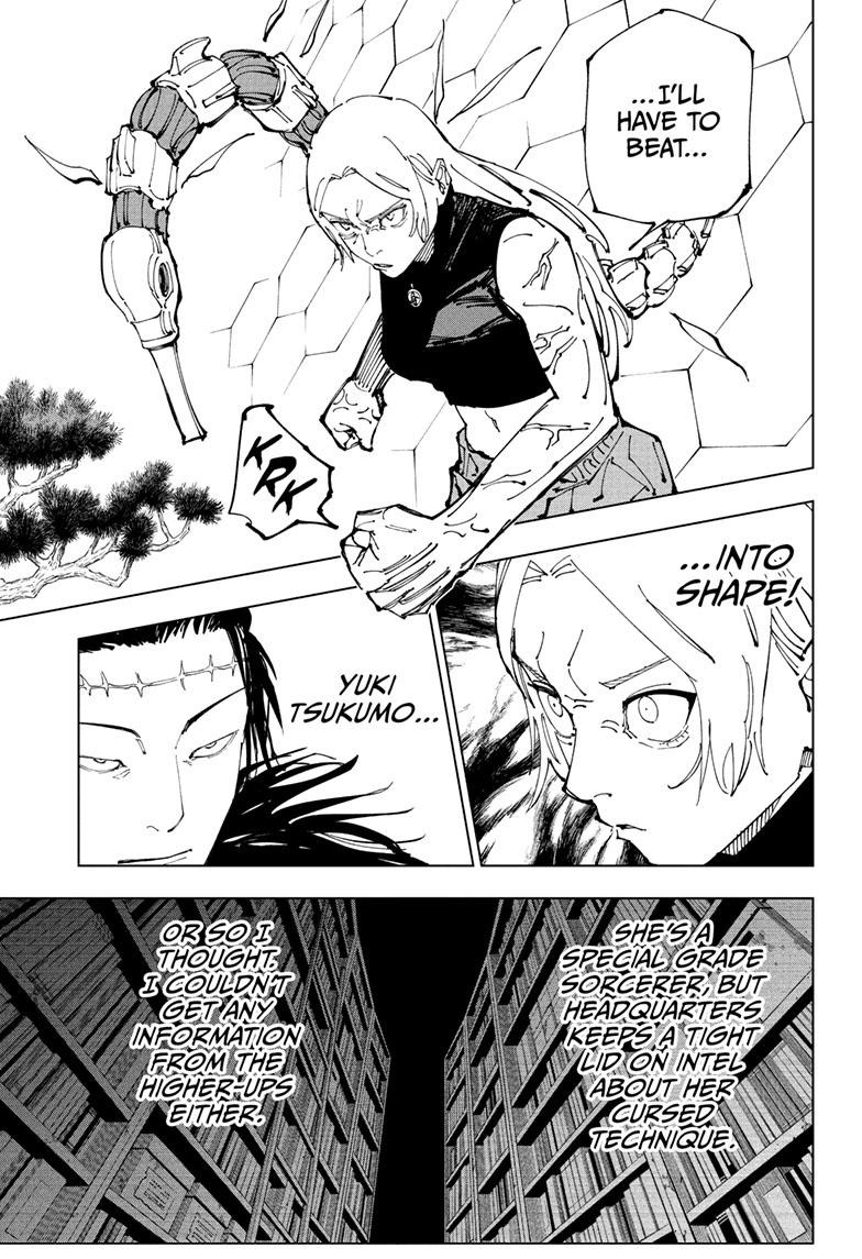 JuJutsu Kaisen Manga Chapter 205