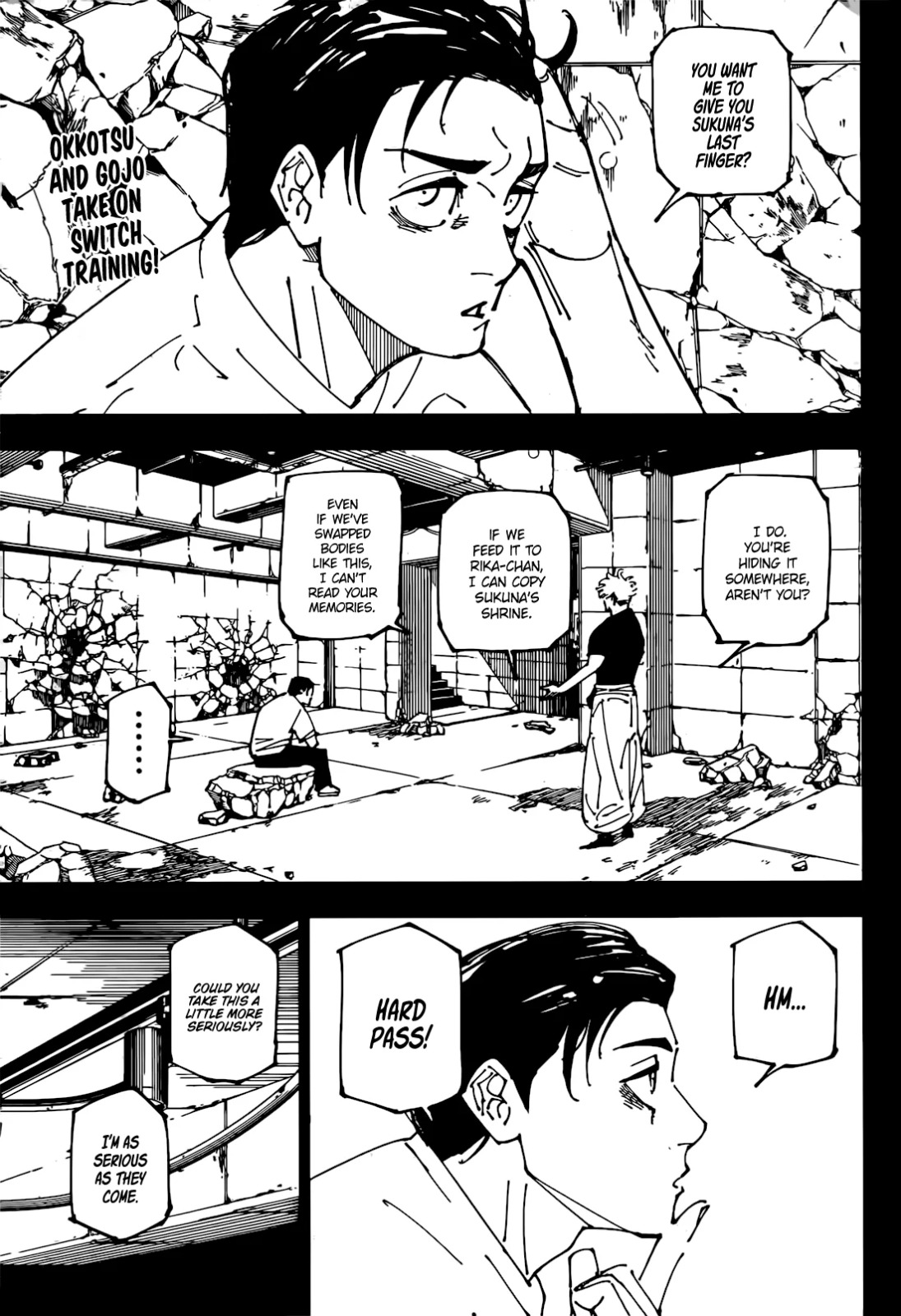 JuJutsu Kaisen Manga Chapter 267