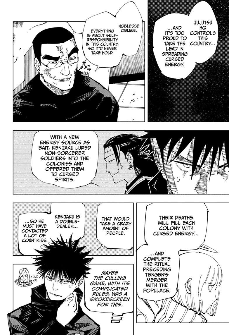 JuJutsu Kaisen Manga Chapter 210