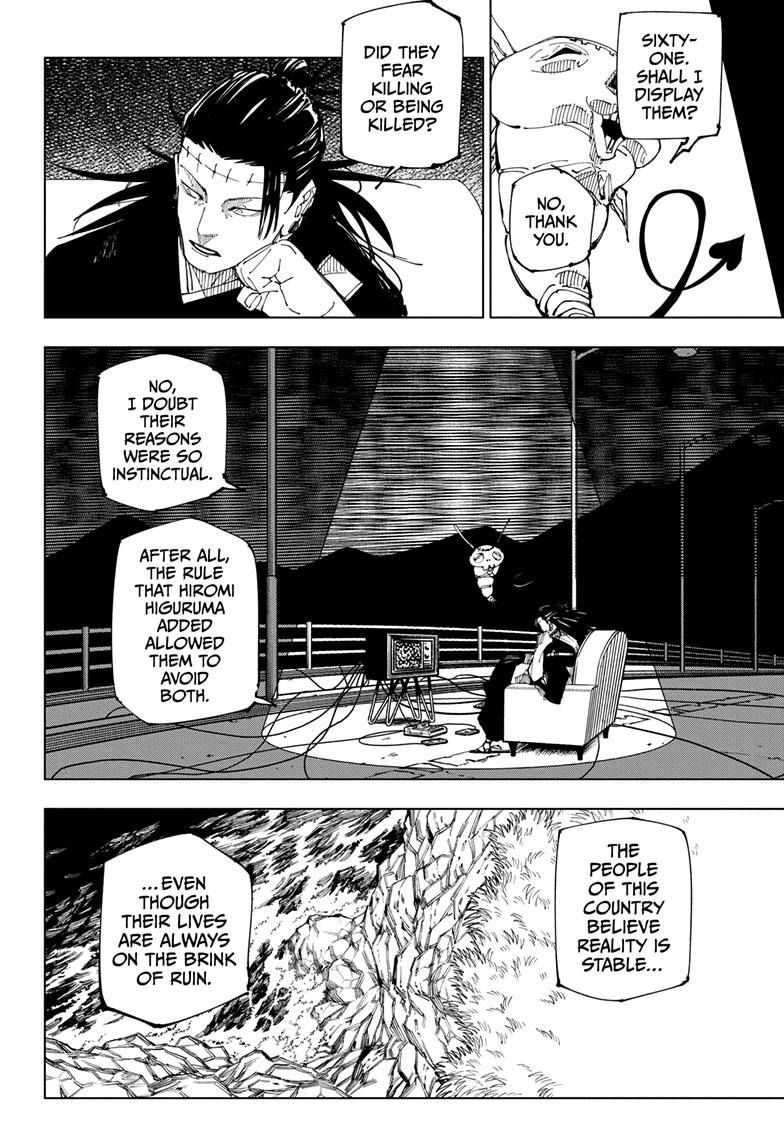 JuJutsu Kaisen Manga Chapter 222