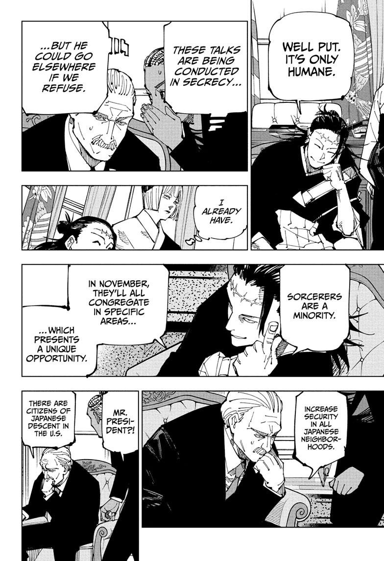 JuJutsu Kaisen Manga Chapter 201