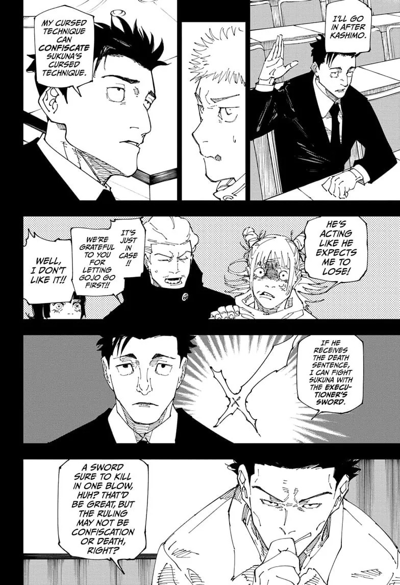 JuJutsu Kaisen Manga Chapter 244