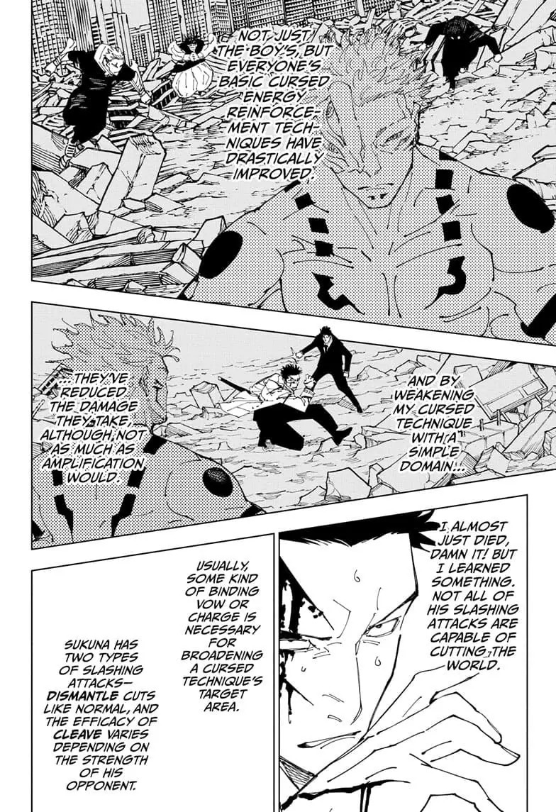 JuJutsu Kaisen Manga Chapter 246