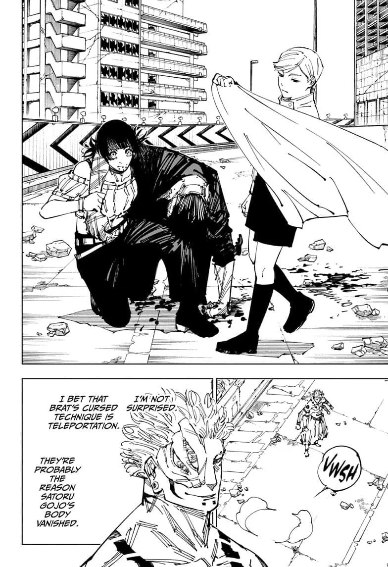 JuJutsu Kaisen Manga Chapter 248
