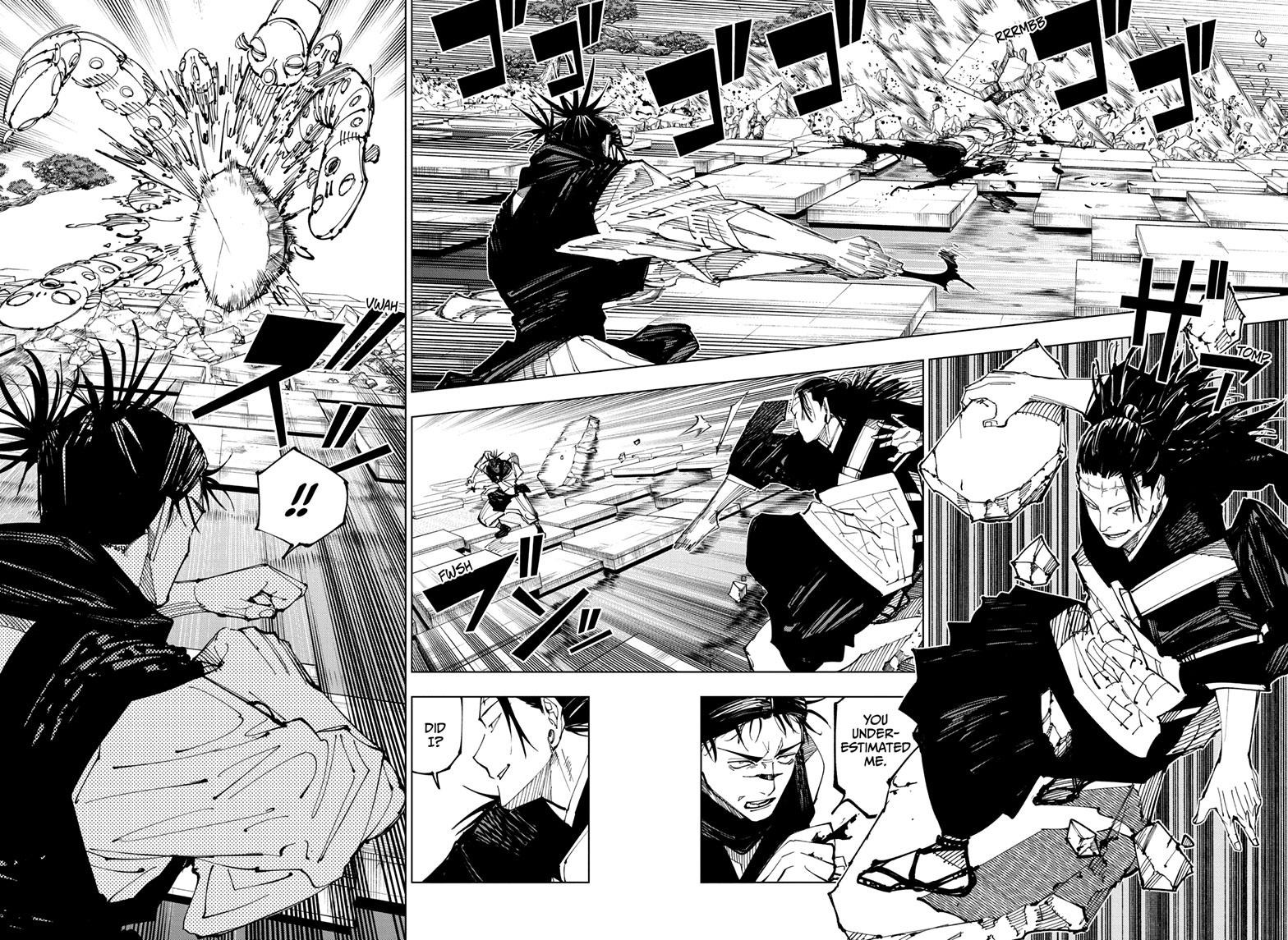 JuJutsu Kaisen Manga Chapter 203