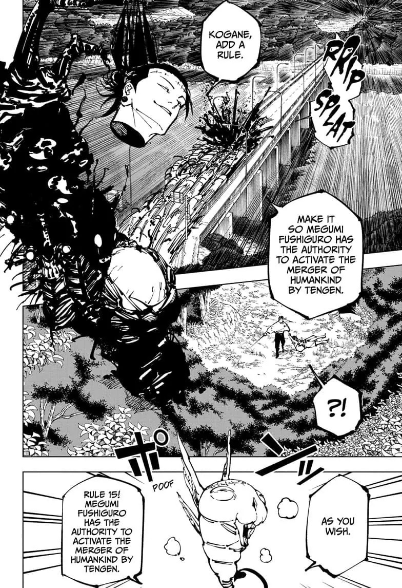 JuJutsu Kaisen Manga Chapter 249