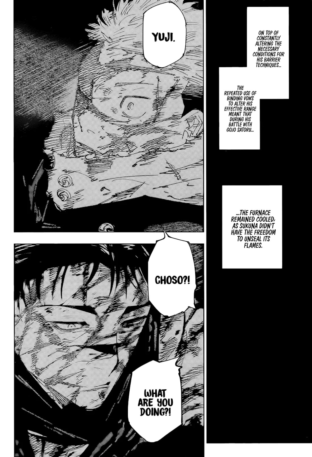 JuJutsu Kaisen Manga Chapter 259