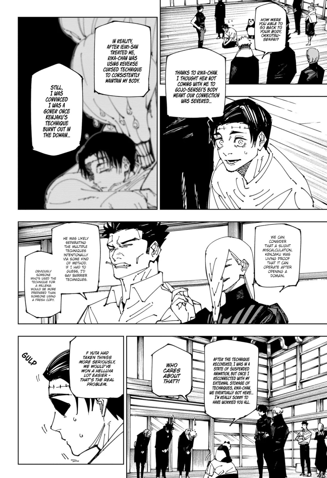 JuJutsu Kaisen Manga Chapter 269