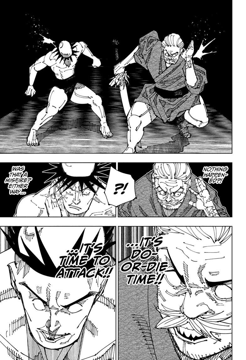 JuJutsu Kaisen Manga Chapter 198
