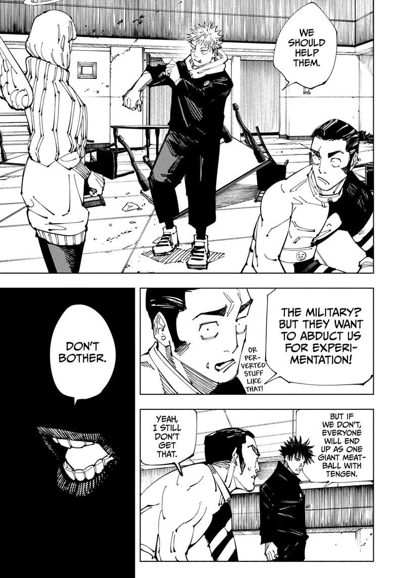 JuJutsu Kaisen Manga Chapter 210