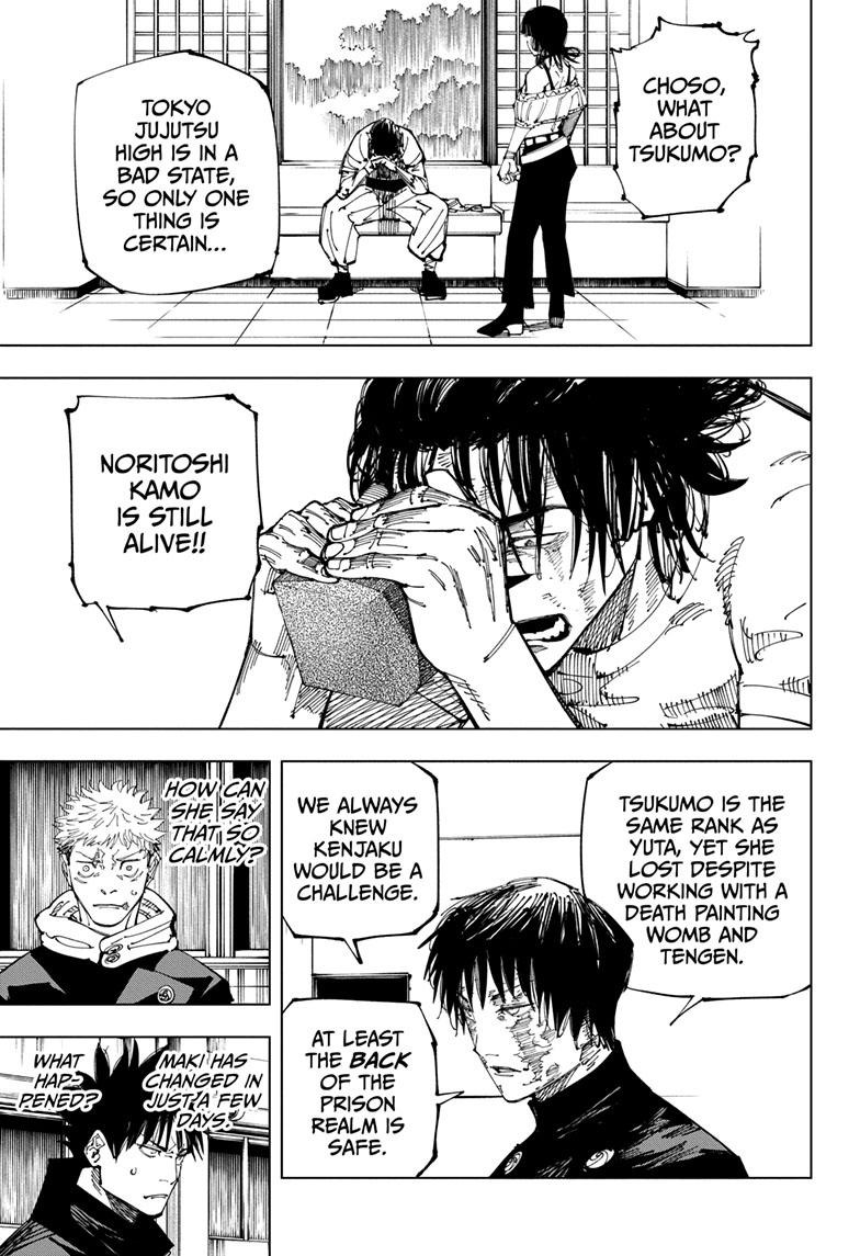 JuJutsu Kaisen Manga Chapter 211