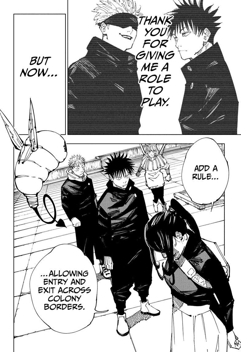JuJutsu Kaisen Manga Chapter 212