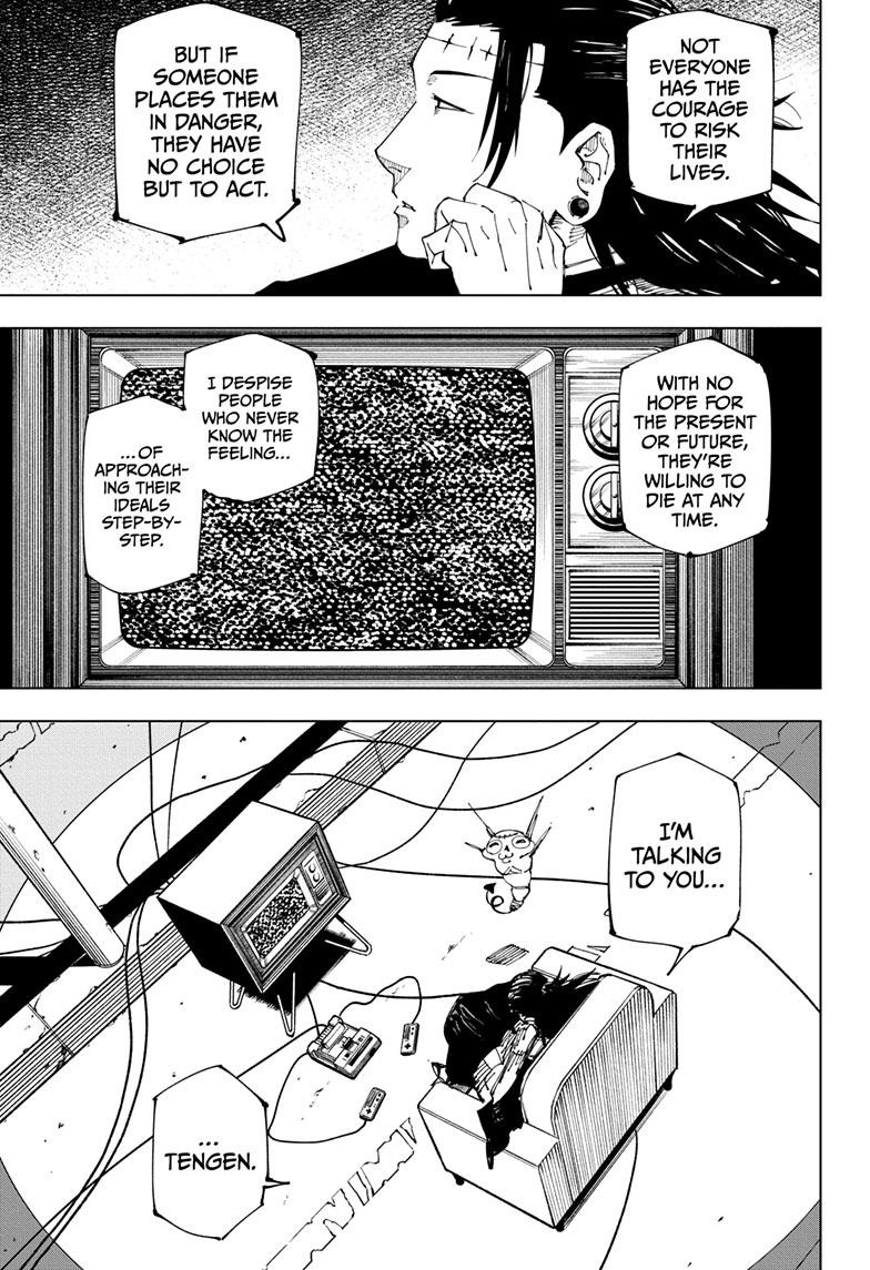 JuJutsu Kaisen Manga Chapter 222