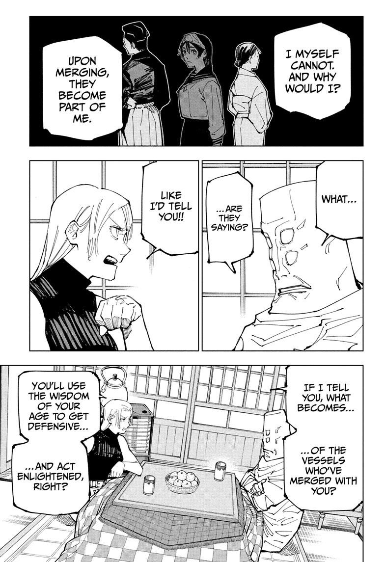 JuJutsu Kaisen Manga Chapter 202