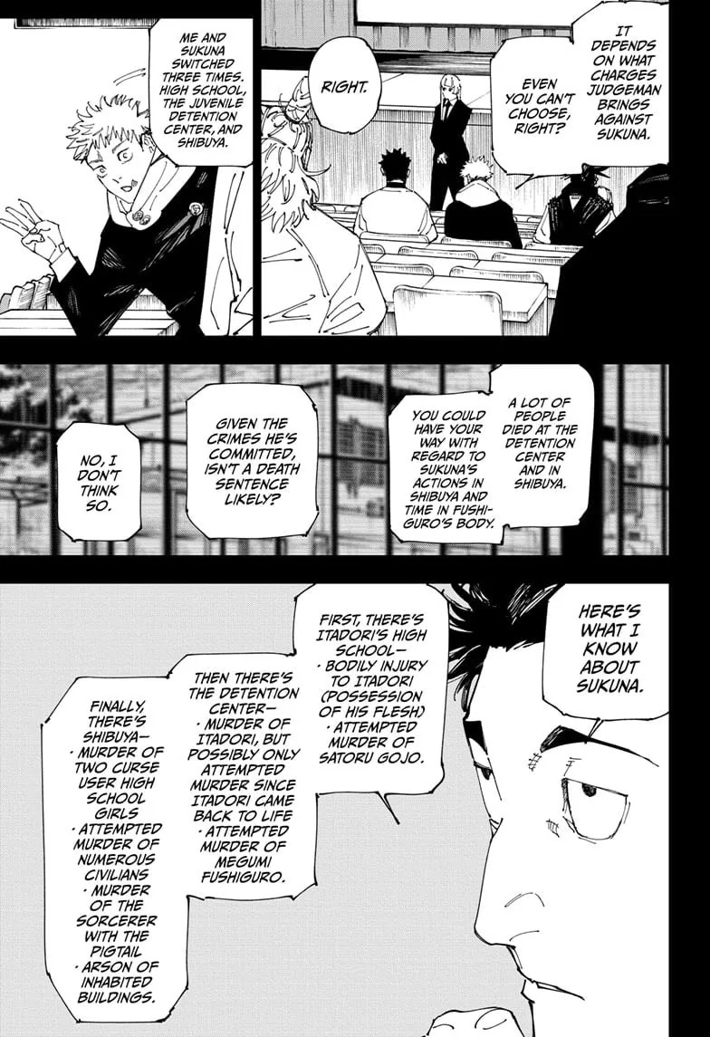 JuJutsu Kaisen Manga Chapter 244