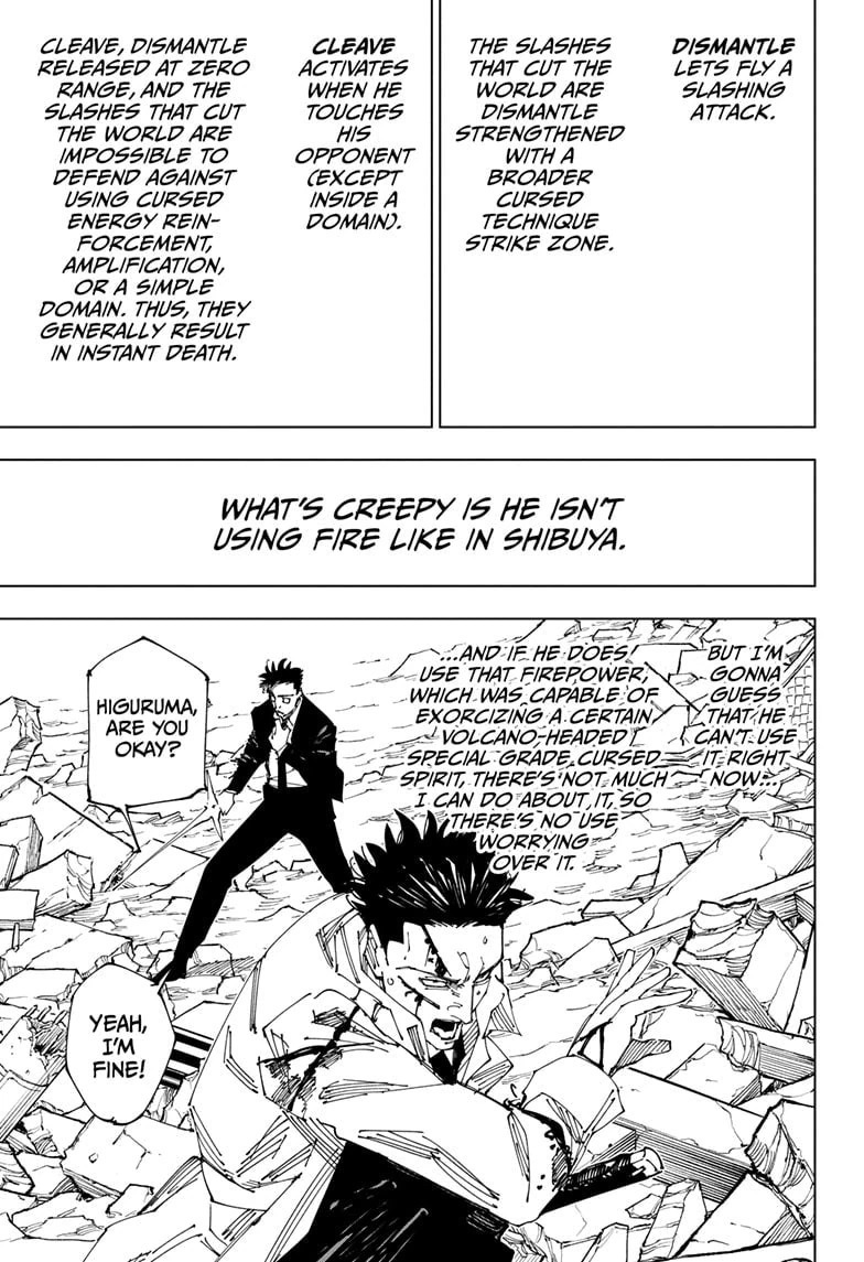JuJutsu Kaisen Manga Chapter 246