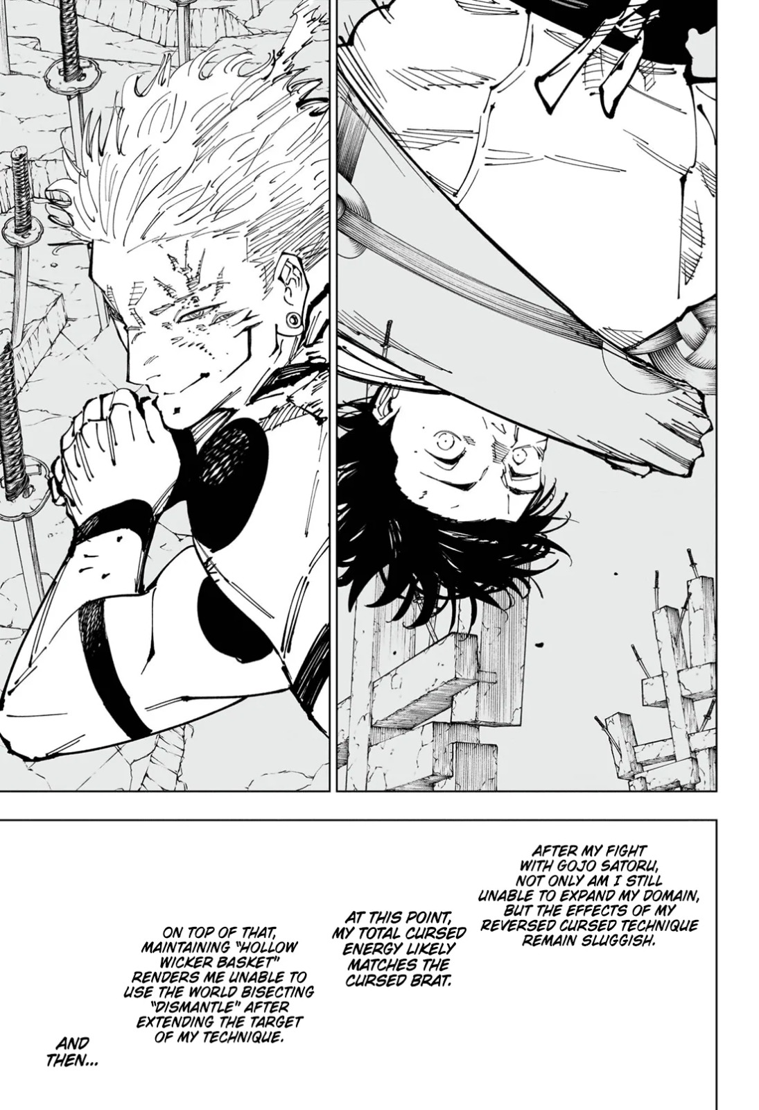 JuJutsu Kaisen Manga Chapter 250