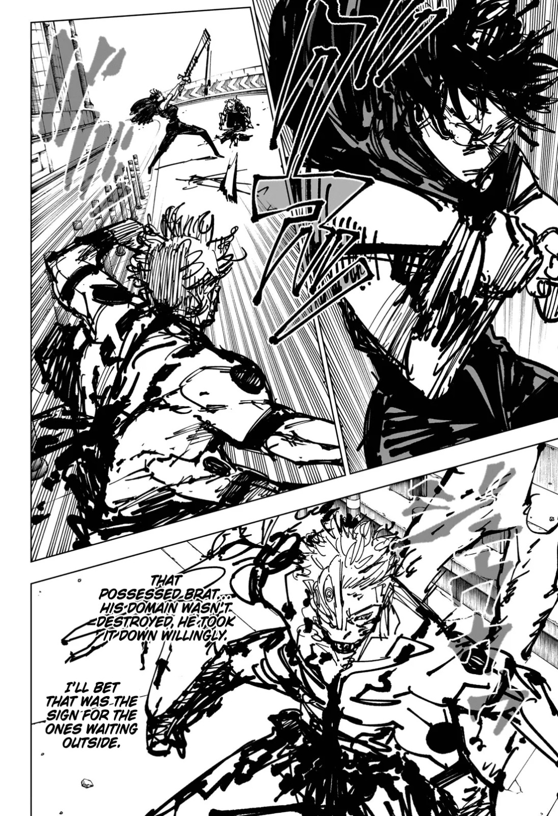 JuJutsu Kaisen Manga Chapter 252