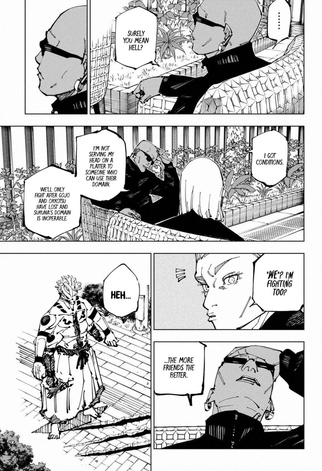 JuJutsu Kaisen Manga Chapter 250