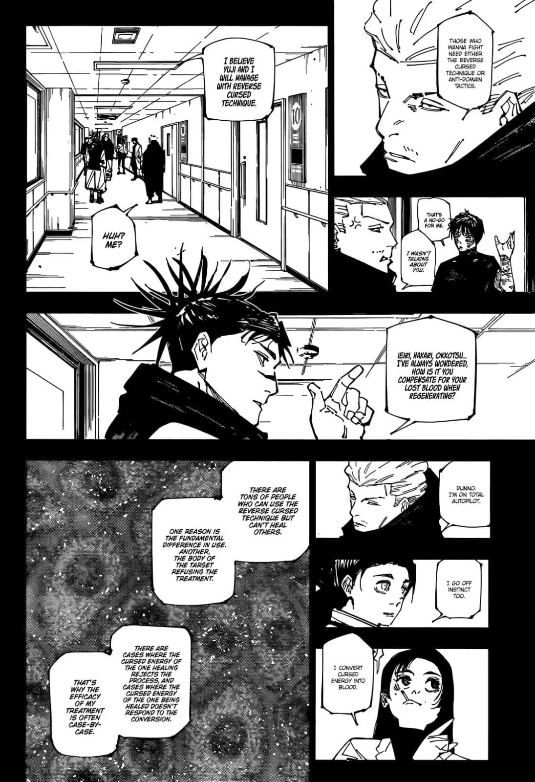 JuJutsu Kaisen Manga Chapter 258