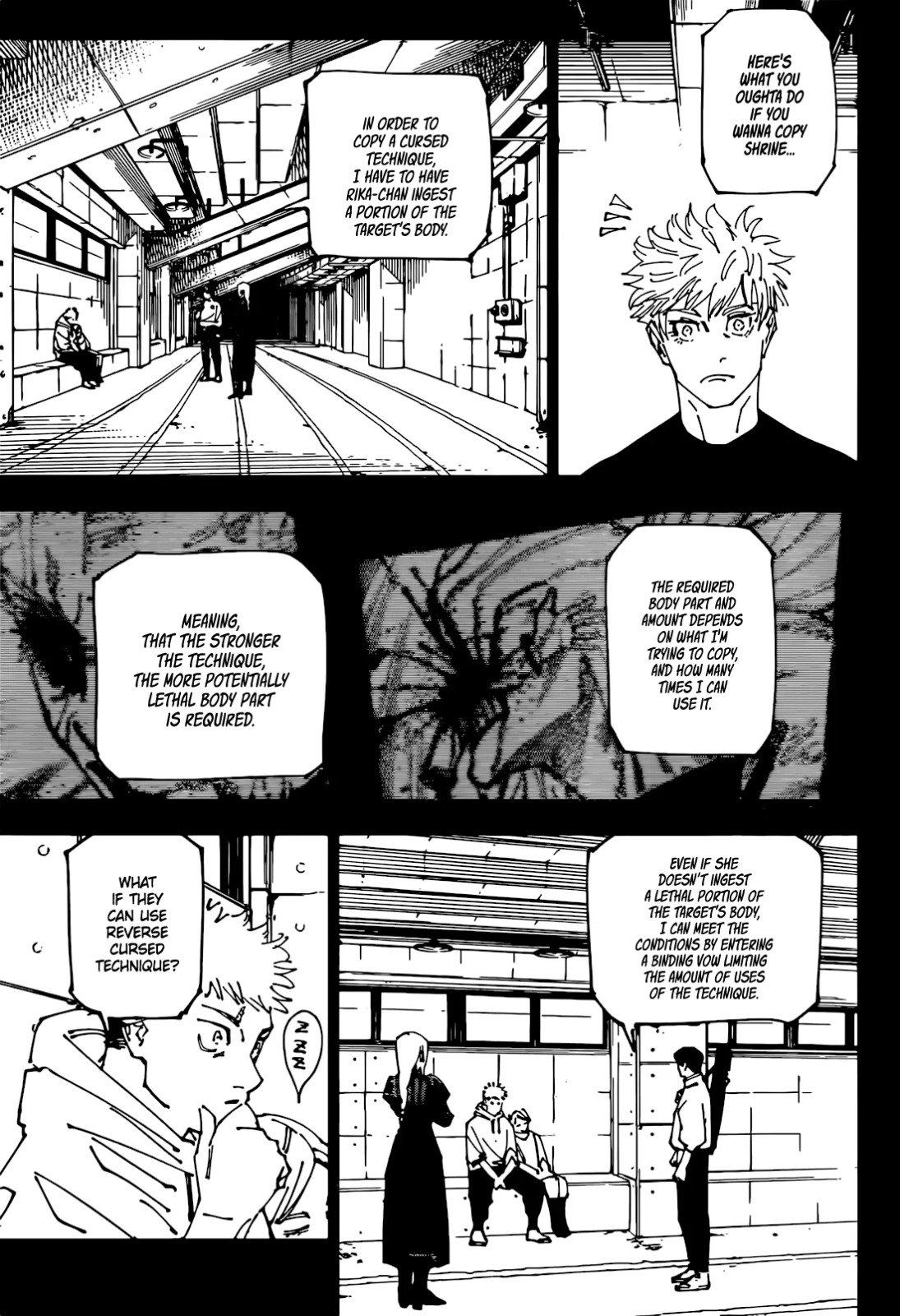 JuJutsu Kaisen Manga Chapter 267