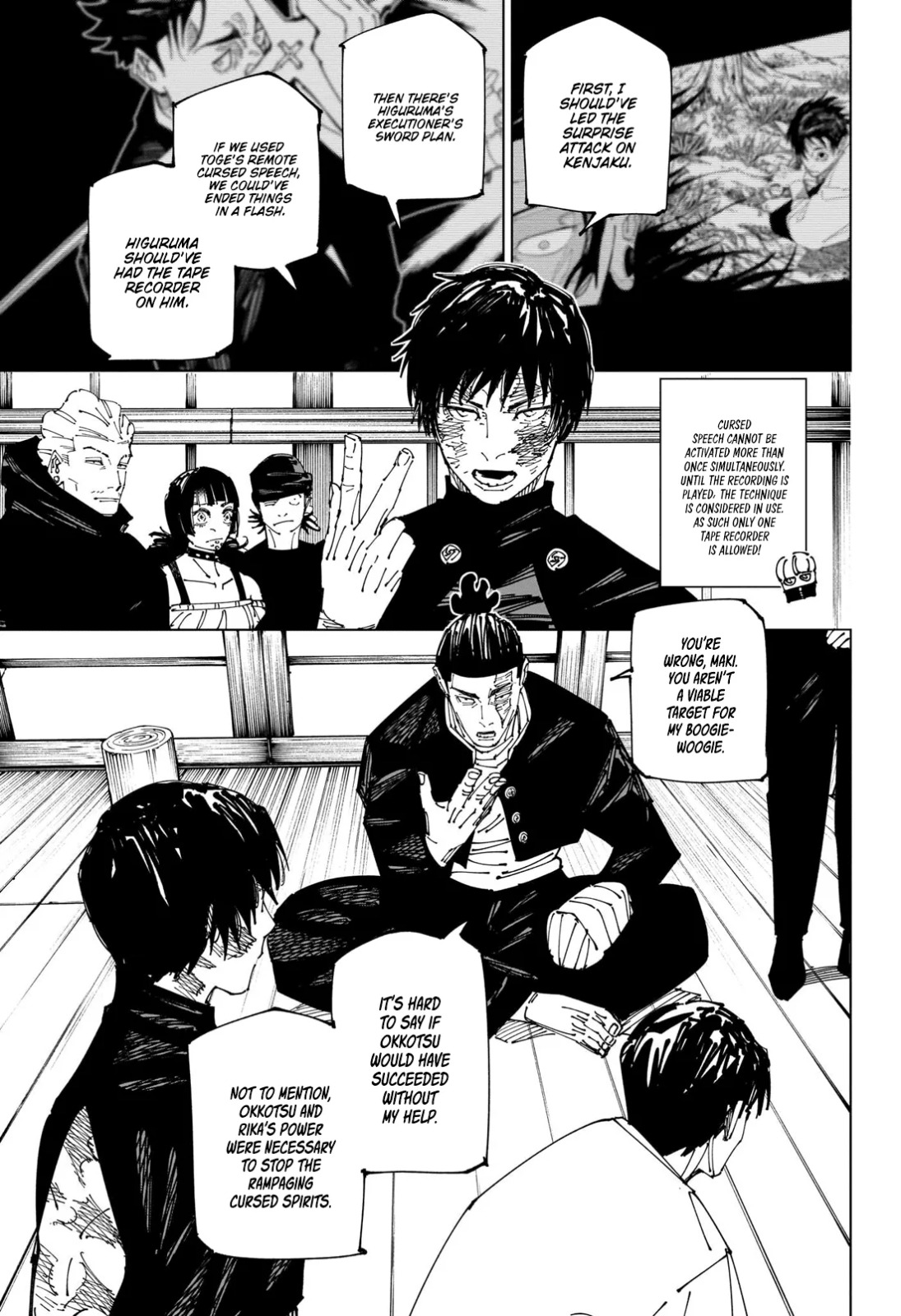 JuJutsu Kaisen Manga Chapter 269