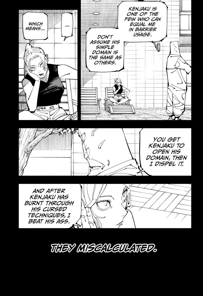 JuJutsu Kaisen Manga Chapter 206