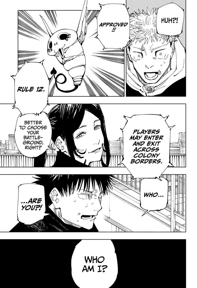 JuJutsu Kaisen Manga Chapter 212