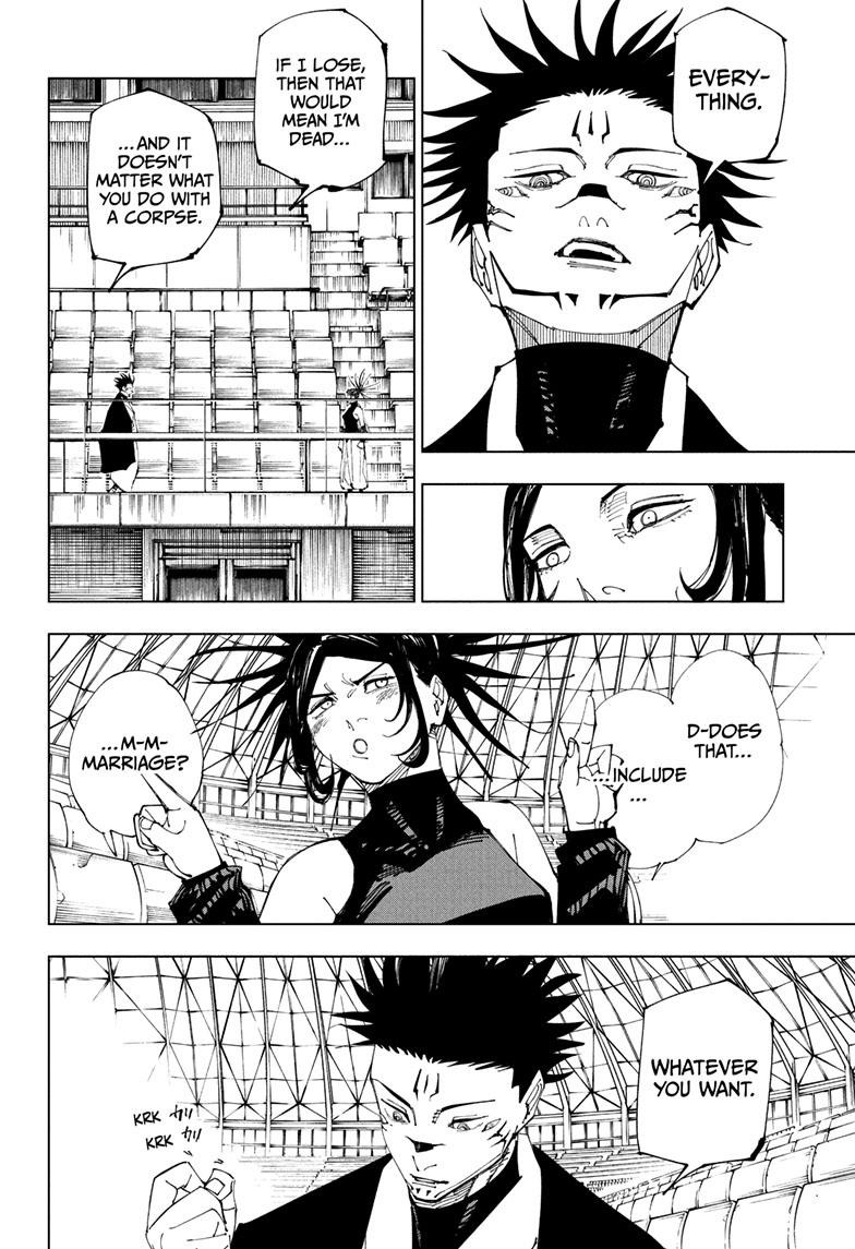 JuJutsu Kaisen Manga Chapter 217