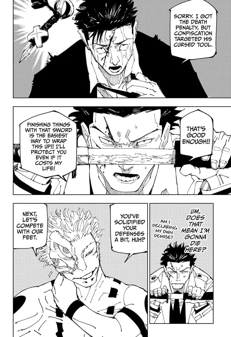 JuJutsu Kaisen Manga Chapter 246