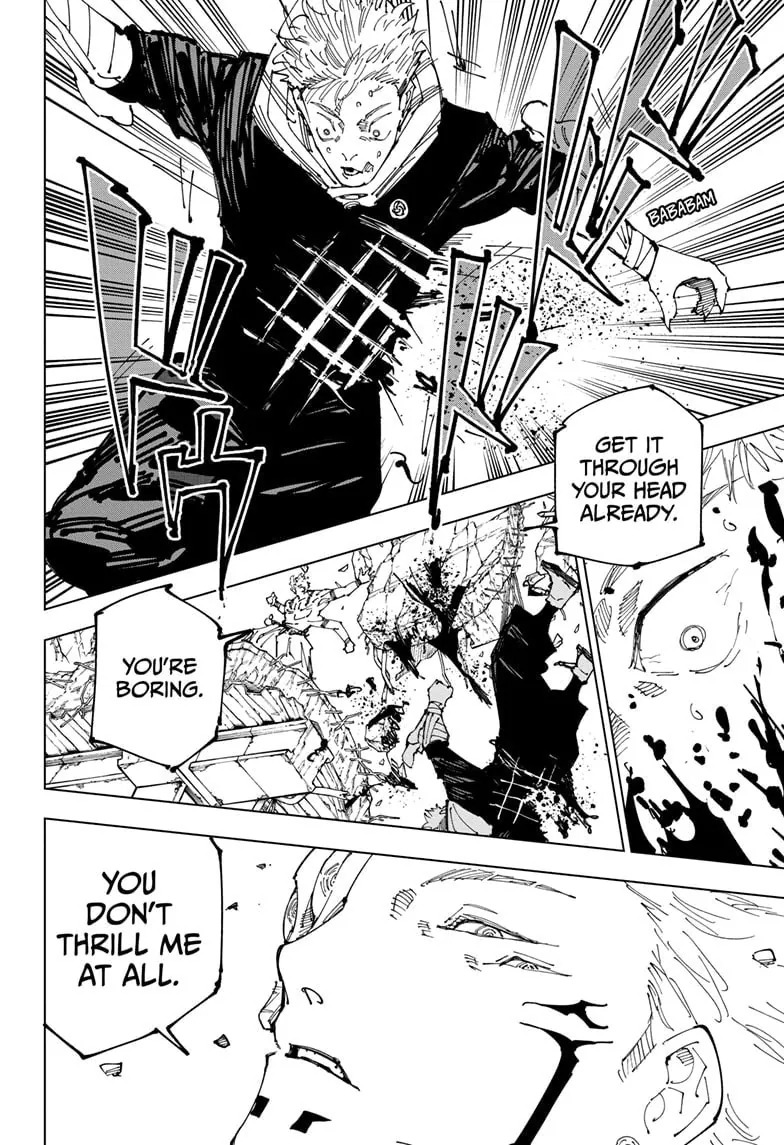 JuJutsu Kaisen Manga Chapter 247