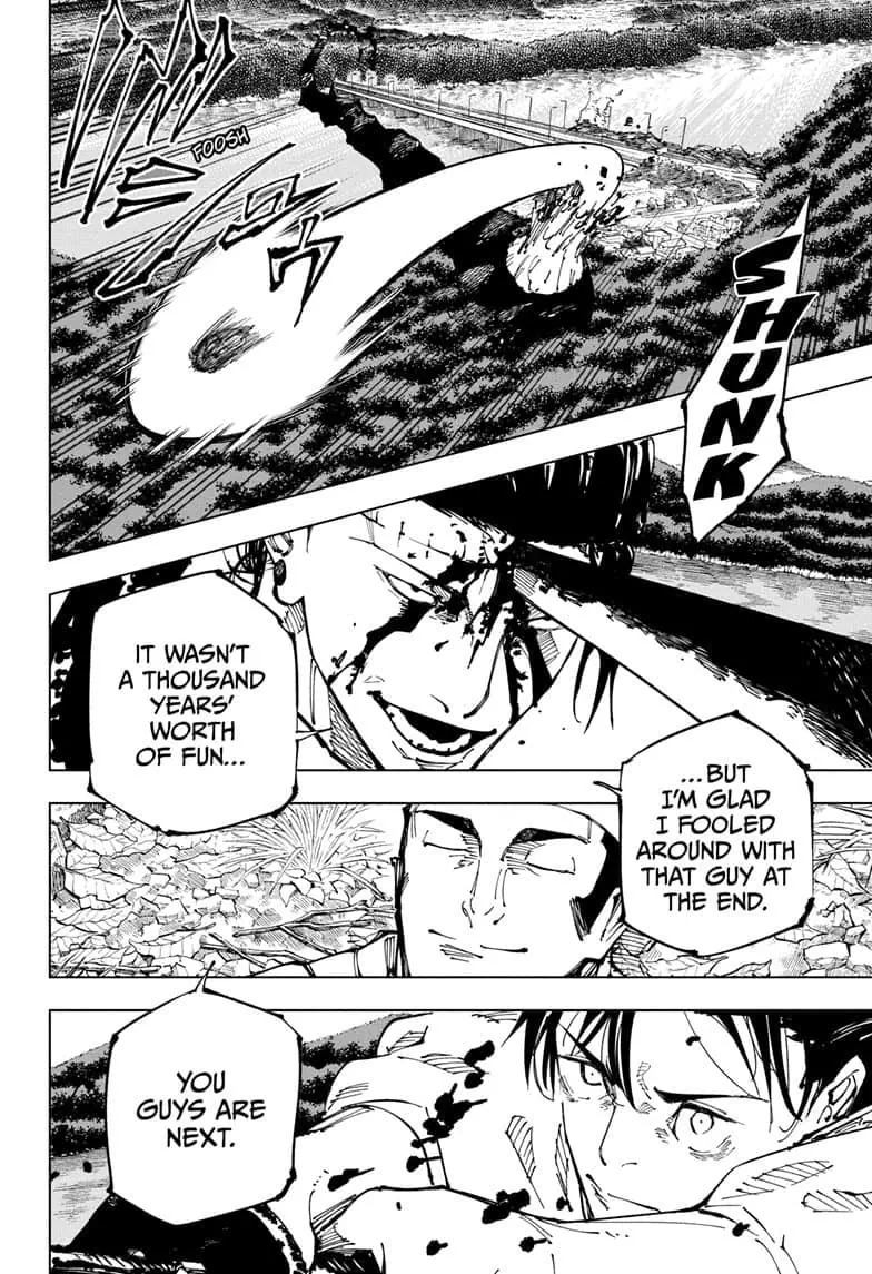 JuJutsu Kaisen Manga Chapter 249