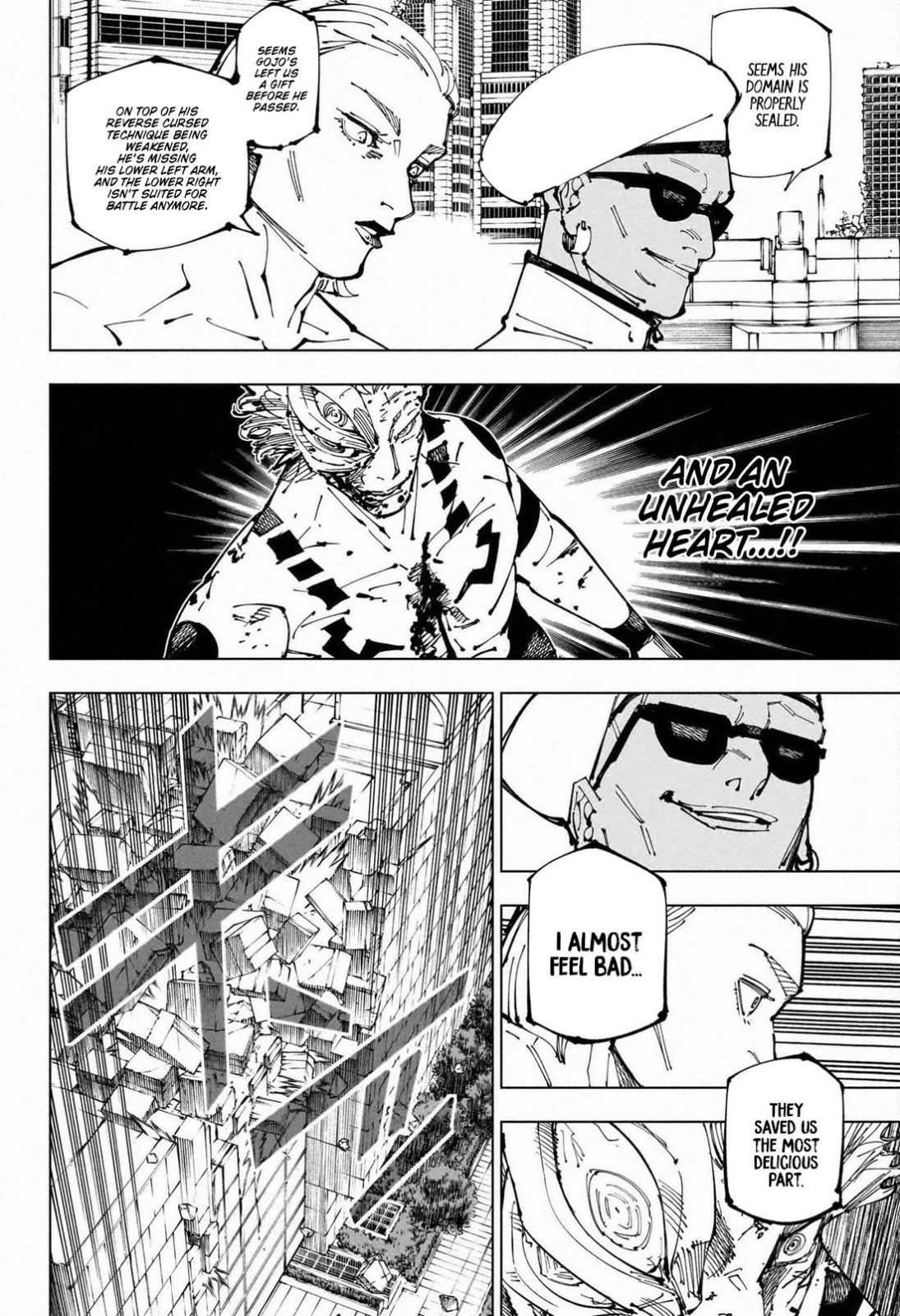 JuJutsu Kaisen Manga Chapter 250