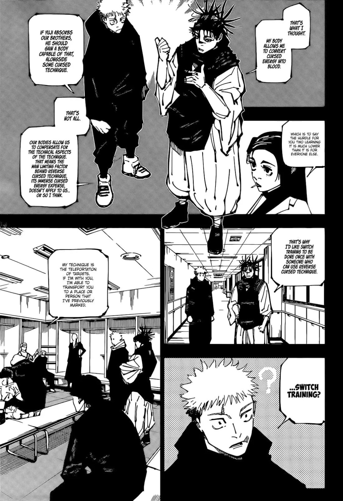 JuJutsu Kaisen Manga Chapter 258
