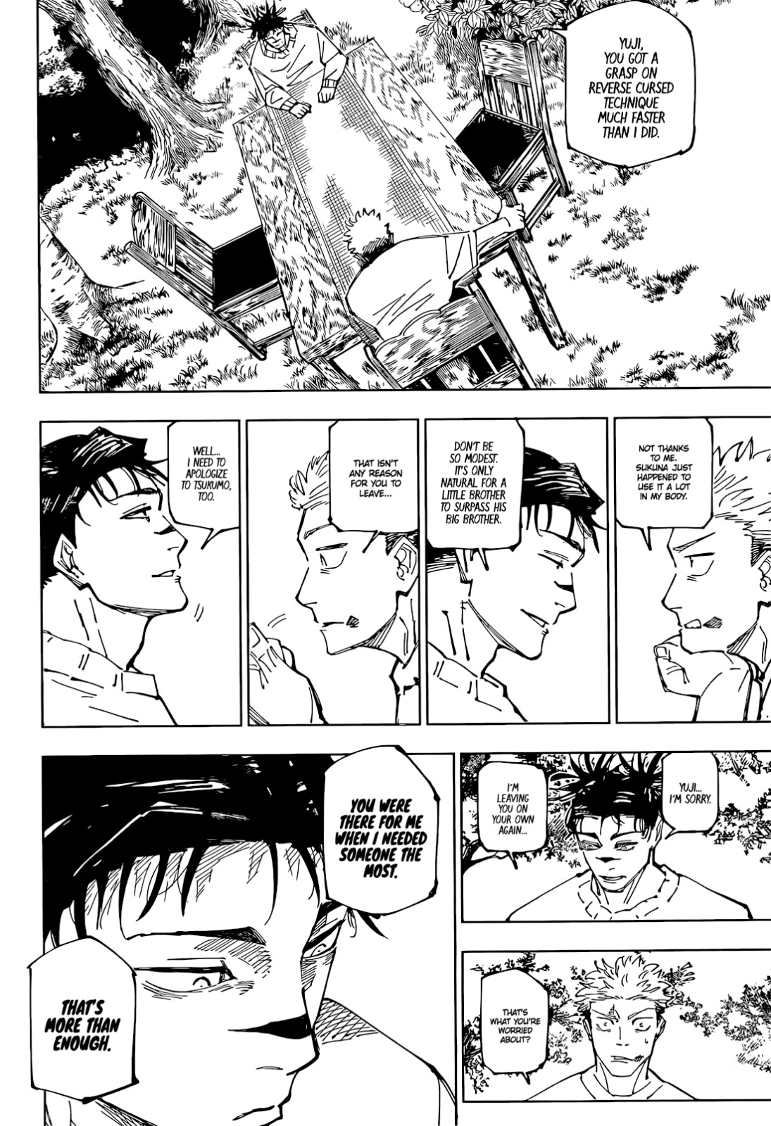 JuJutsu Kaisen Manga Chapter 259