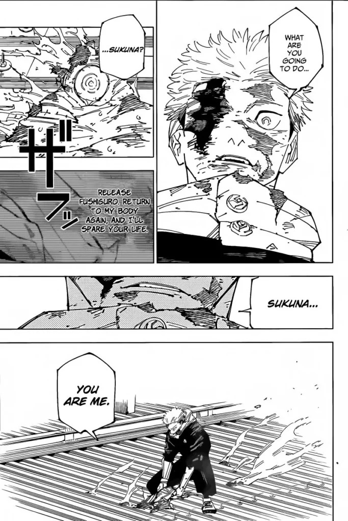 JuJutsu Kaisen Manga Chapter 268