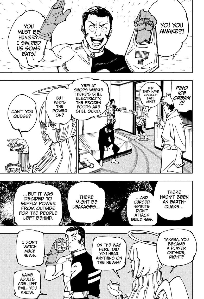 JuJutsu Kaisen Manga Chapter 199