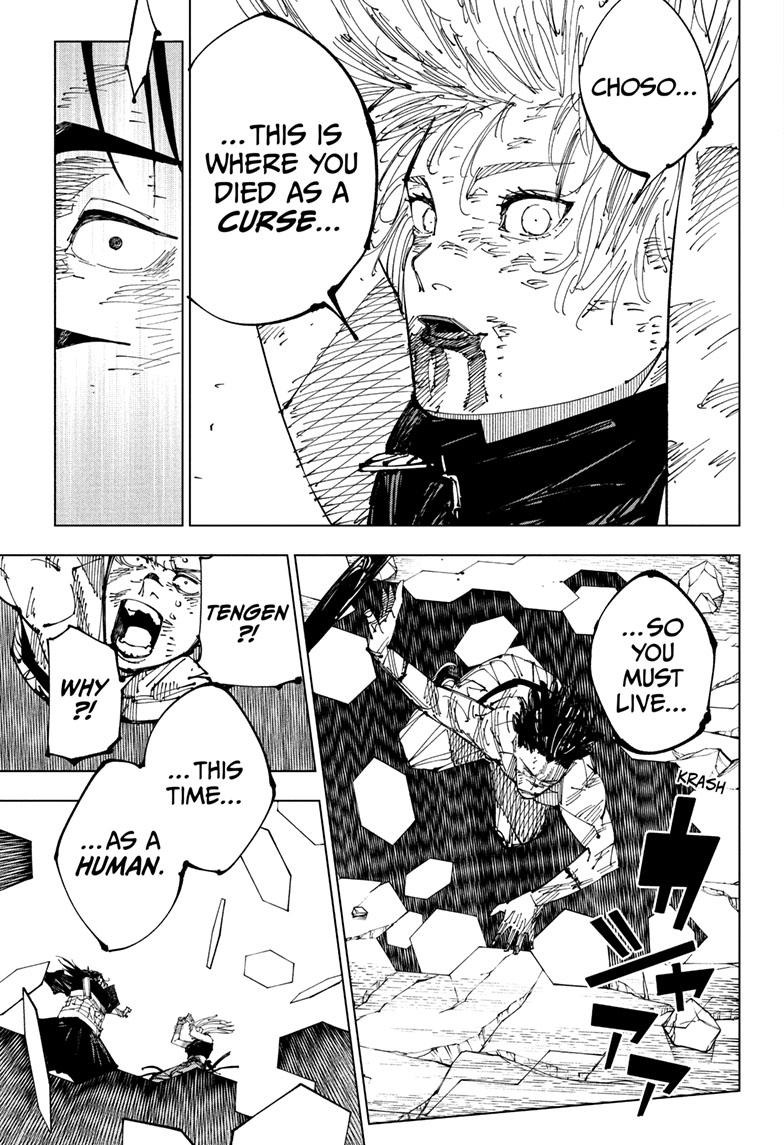 JuJutsu Kaisen Manga Chapter 208